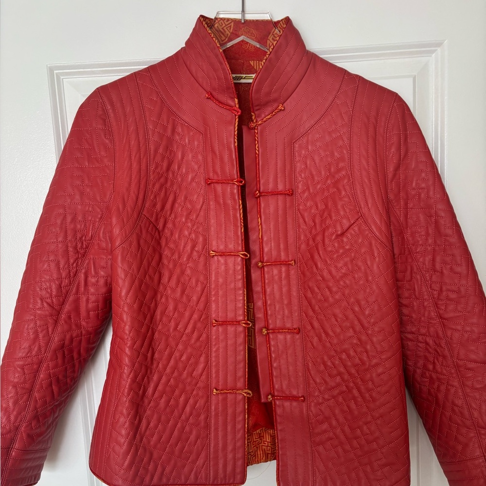 Rare vintage Y2K leather jacket